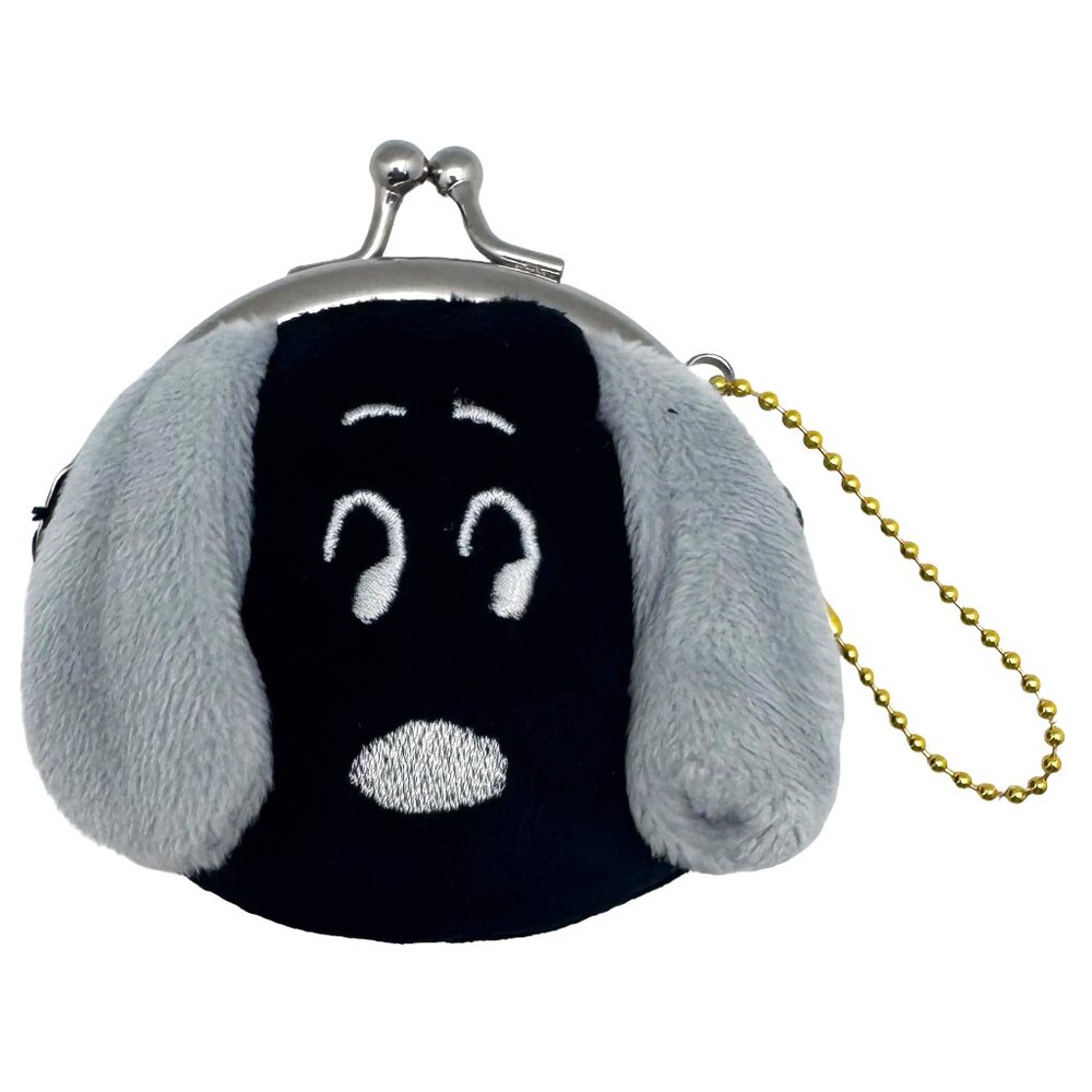 Peanuts Snoopy Surprised Face Plush Coin Bag